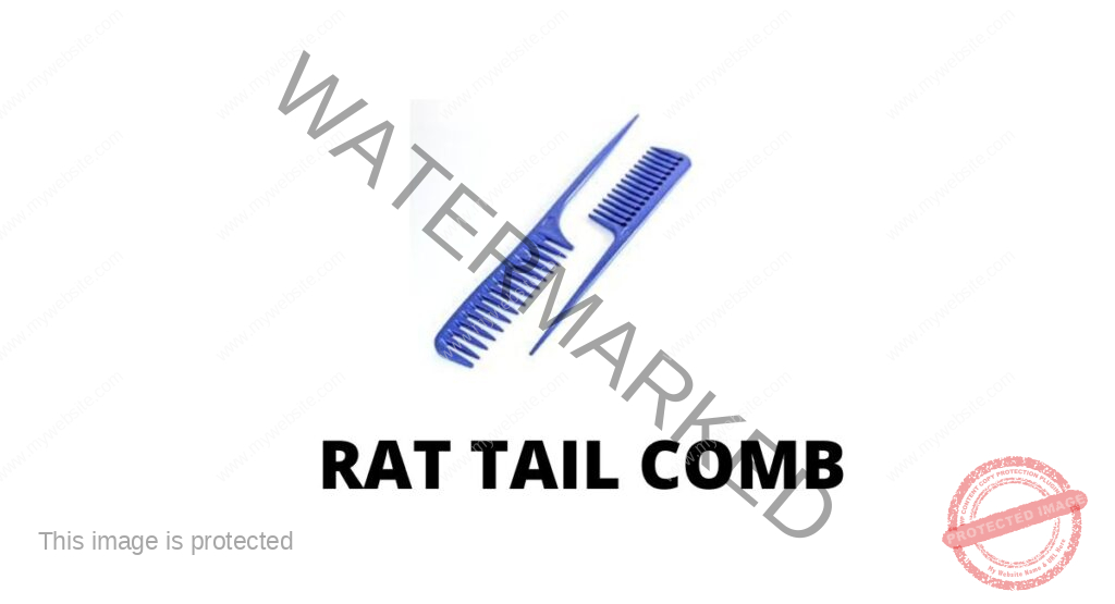 Rat Tail Comb