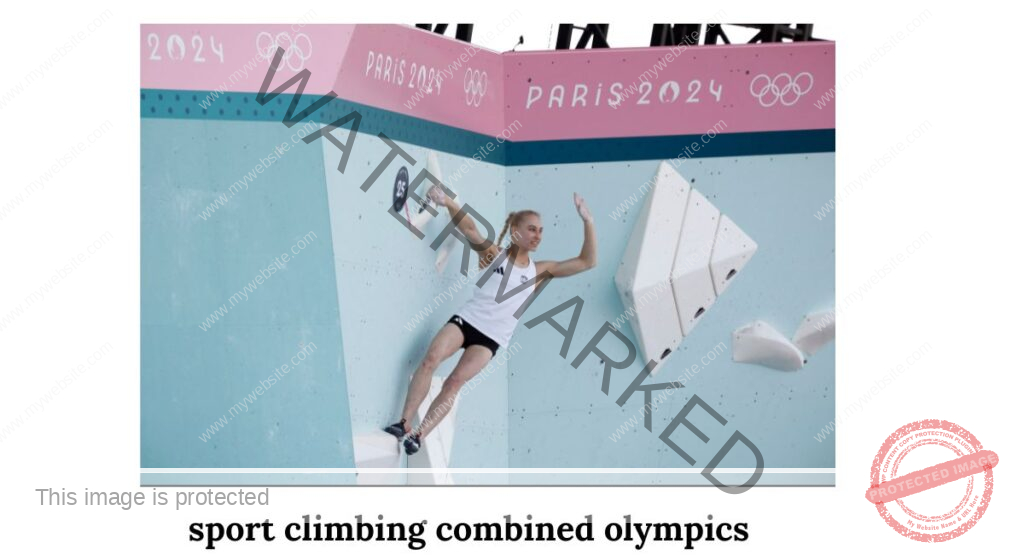 sport climbing combined olympics