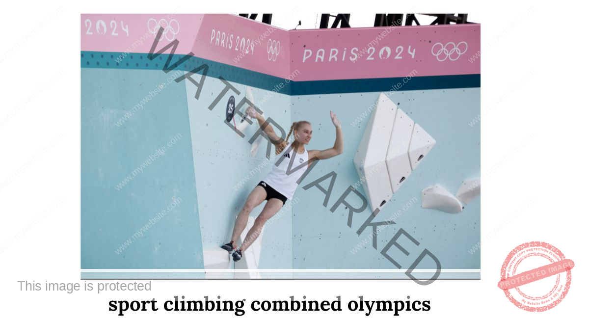 sport climbing combined olympics