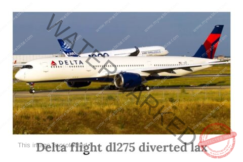 Delta Flight DL275 Diverted to LAX