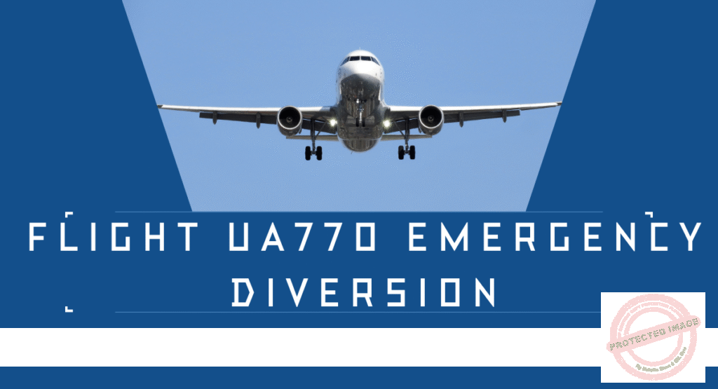 Flight UA770 Emergency Diversion