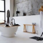 Luxury Bathroom with Bath Mats